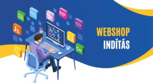 webshop indítás